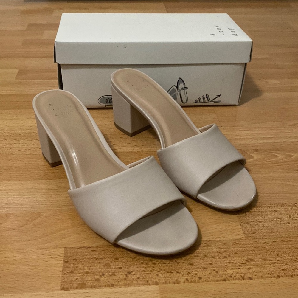 Heeled sandals